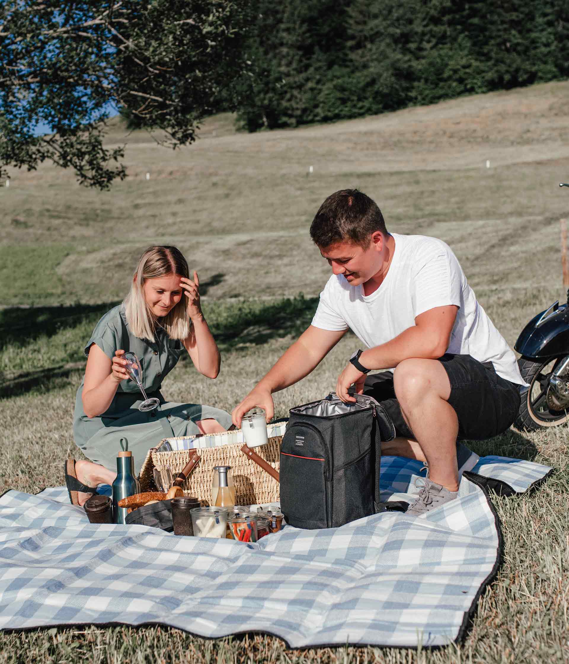 Badhus-Picknick mit E-Roller Ausfahrt im Bregenzerwald